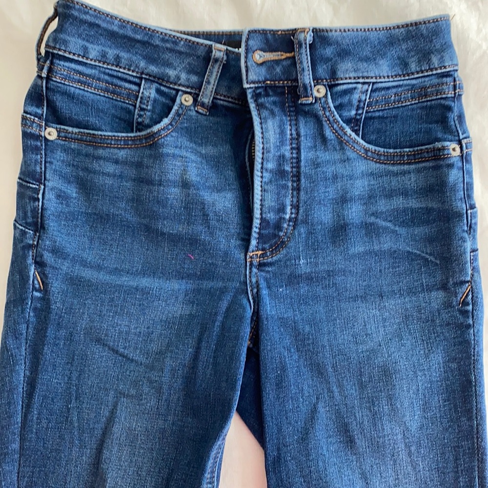 Express high rise skinny jeans